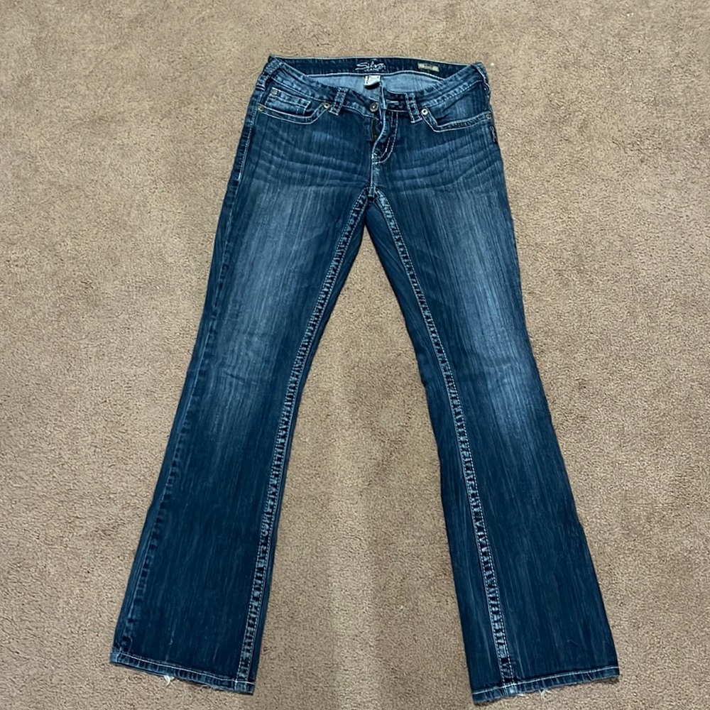 Like New Women’s Silver Jeans Size 27x33